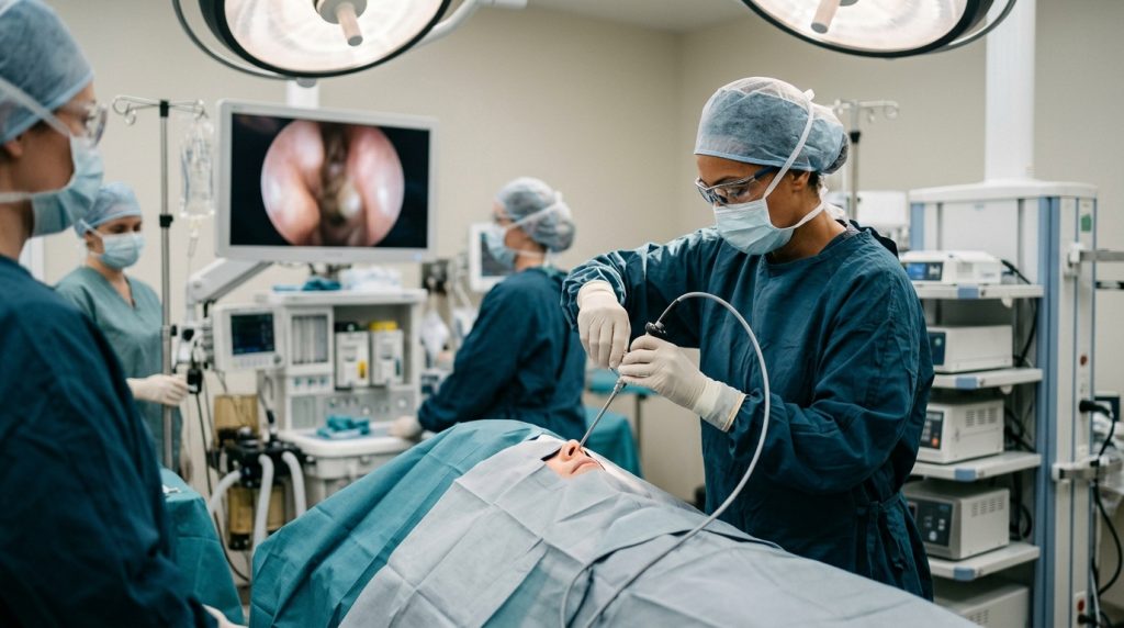 Cirurgia endoscópica endonasal: tratando tumores da base do crânio pelo nariz, sem cortes